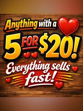 Huge 5 for $20 sale going on now